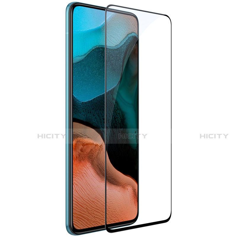 Schutzfolie Full Coverage Displayschutzfolie Panzerfolie Gehärtetes Glas Glasfolie Skins zum Aufkleben Panzerglas F02 für Xiaomi Redmi K30 Pro Zoom Schwarz