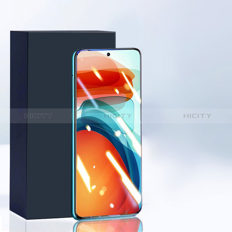 Schutzfolie Full Coverage Displayschutzfolie Panzerfolie Gehärtetes Glas Glasfolie Skins zum Aufkleben Panzerglas F02 für Xiaomi Redmi Note 11 4G (2022) Schwarz