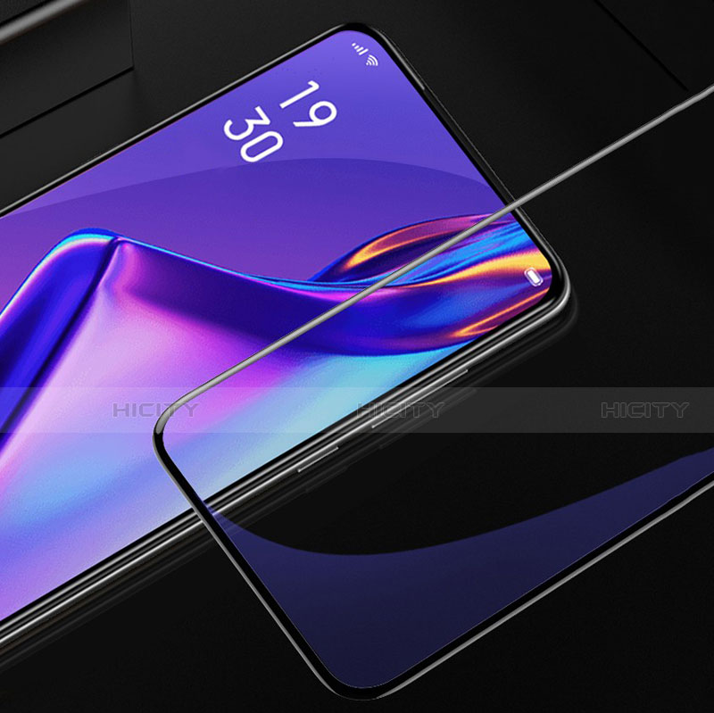 Schutzfolie Full Coverage Displayschutzfolie Panzerfolie Gehärtetes Glas Glasfolie Skins zum Aufkleben Panzerglas F03 für Huawei Enjoy 10 Plus Schwarz