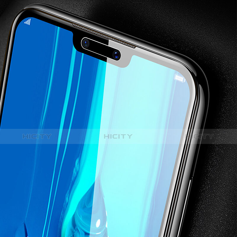 Schutzfolie Full Coverage Displayschutzfolie Panzerfolie Gehärtetes Glas Glasfolie Skins zum Aufkleben Panzerglas F03 für Huawei Enjoy 9 Plus Schwarz