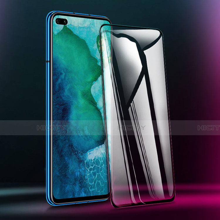 Schutzfolie Full Coverage Displayschutzfolie Panzerfolie Gehärtetes Glas Glasfolie Skins zum Aufkleben Panzerglas F03 für Huawei Honor V30 Pro 5G Schwarz