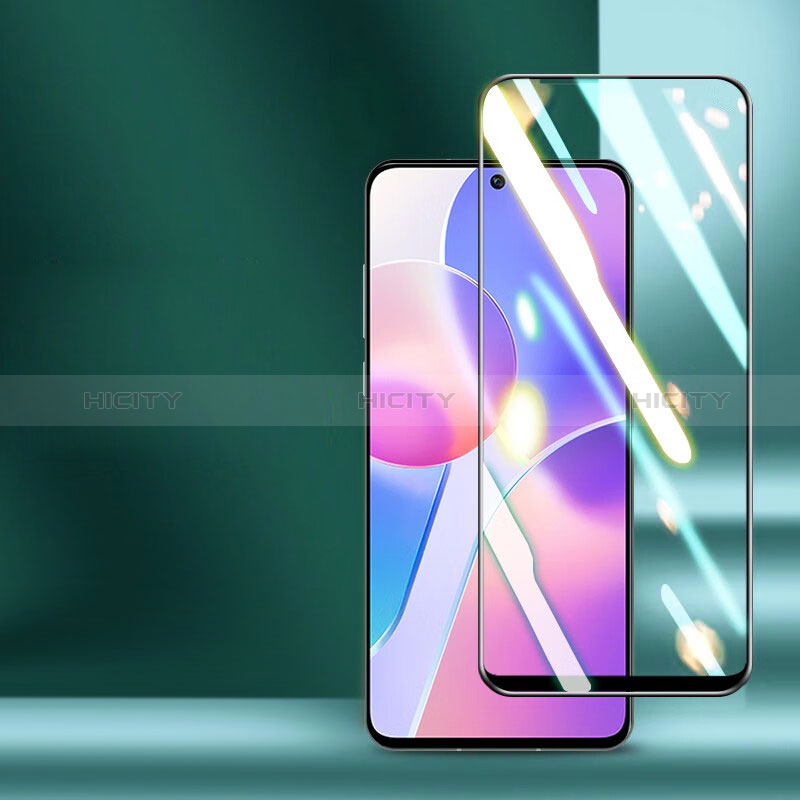 Schutzfolie Full Coverage Displayschutzfolie Panzerfolie Gehärtetes Glas Glasfolie Skins zum Aufkleben Panzerglas F03 für Huawei Honor X30i Schwarz