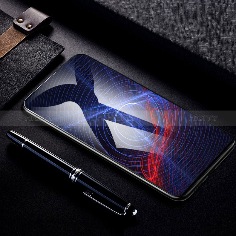 Schutzfolie Full Coverage Displayschutzfolie Panzerfolie Gehärtetes Glas Glasfolie Skins zum Aufkleben Panzerglas F03 für Huawei Honor X7b Schwarz groß