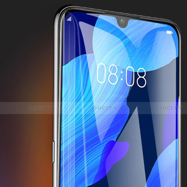 Schutzfolie Full Coverage Displayschutzfolie Panzerfolie Gehärtetes Glas Glasfolie Skins zum Aufkleben Panzerglas F03 für Huawei Nova 5 Pro Schwarz