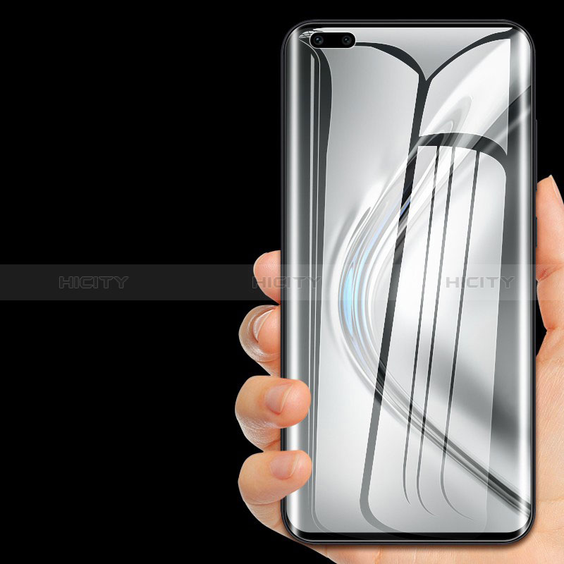 Schutzfolie Full Coverage Displayschutzfolie Panzerfolie Gehärtetes Glas Glasfolie Skins zum Aufkleben Panzerglas F03 für Huawei Nova 9 Pro Schwarz