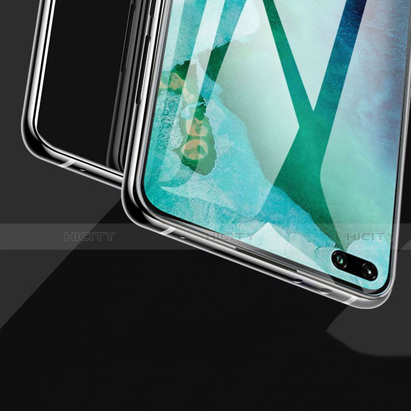 Schutzfolie Full Coverage Displayschutzfolie Panzerfolie Gehärtetes Glas Glasfolie Skins zum Aufkleben Panzerglas F03 für Huawei P40 Schwarz