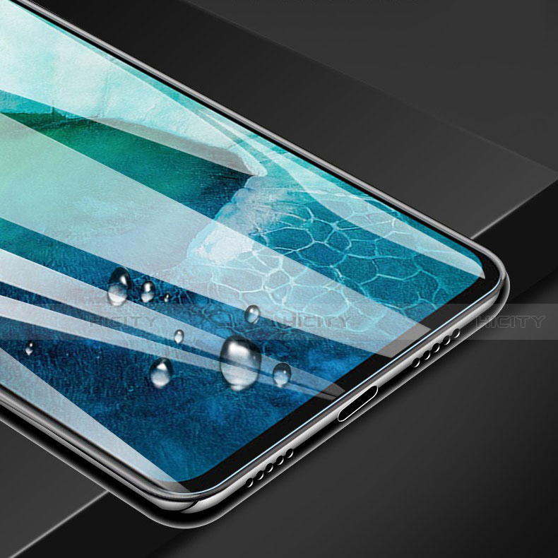 Schutzfolie Full Coverage Displayschutzfolie Panzerfolie Gehärtetes Glas Glasfolie Skins zum Aufkleben Panzerglas F03 für Huawei P40 Schwarz