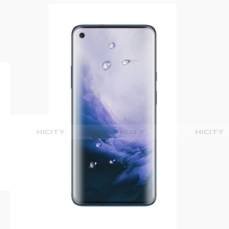 Schutzfolie Full Coverage Displayschutzfolie Panzerfolie Gehärtetes Glas Glasfolie Skins zum Aufkleben Panzerglas F03 für OnePlus 8 Schwarz