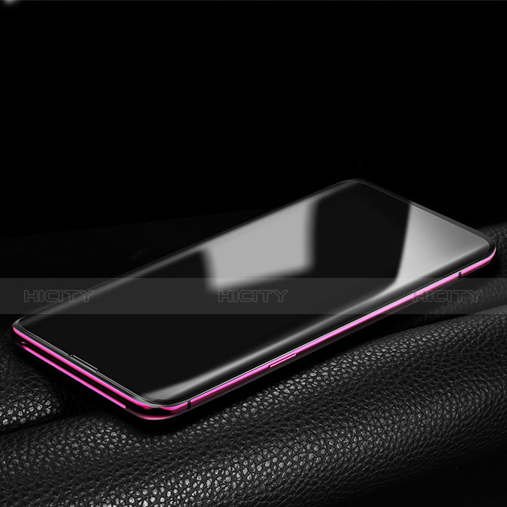 Schutzfolie Full Coverage Displayschutzfolie Panzerfolie Gehärtetes Glas Glasfolie Skins zum Aufkleben Panzerglas F03 für Oppo Find X Schwarz