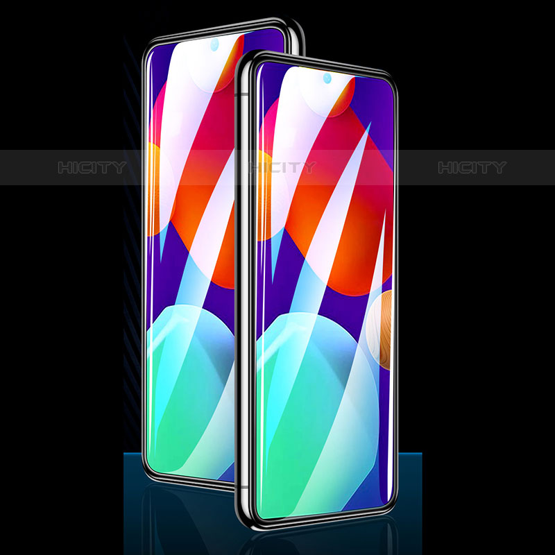 Schutzfolie Full Coverage Displayschutzfolie Panzerfolie Gehärtetes Glas Glasfolie Skins zum Aufkleben Panzerglas F03 für Oppo Reno8 Pro 5G Schwarz groß