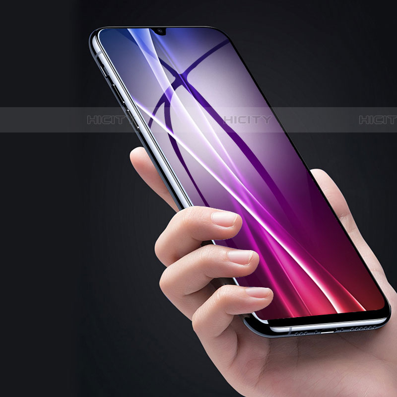 Schutzfolie Full Coverage Displayschutzfolie Panzerfolie Gehärtetes Glas Glasfolie Skins zum Aufkleben Panzerglas F03 für Samsung Galaxy A01 SM-A015 Schwarz groß