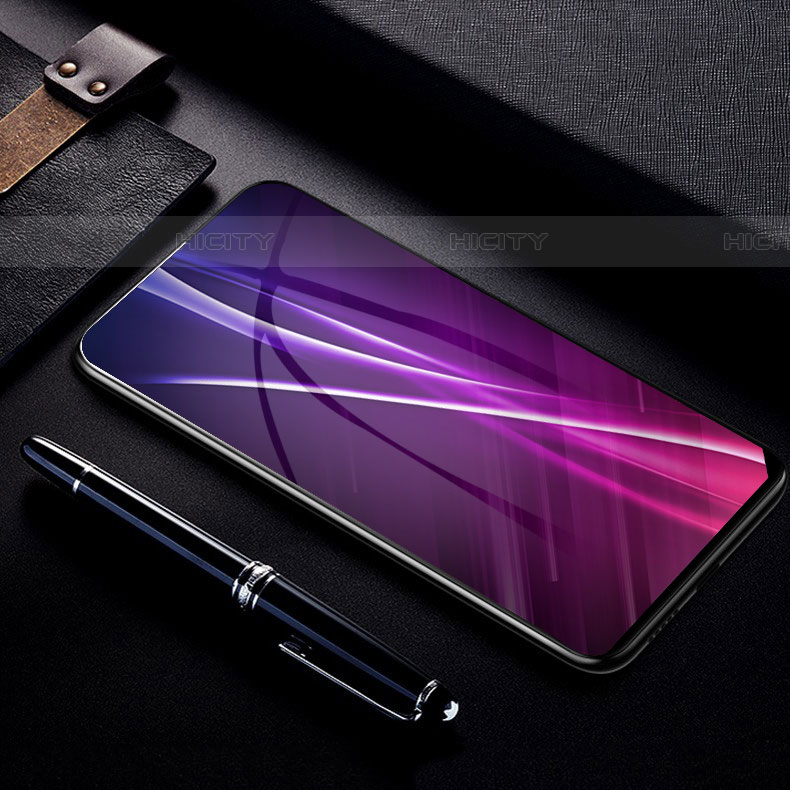 Schutzfolie Full Coverage Displayschutzfolie Panzerfolie Gehärtetes Glas Glasfolie Skins zum Aufkleben Panzerglas F03 für Samsung Galaxy A52 5G Schwarz