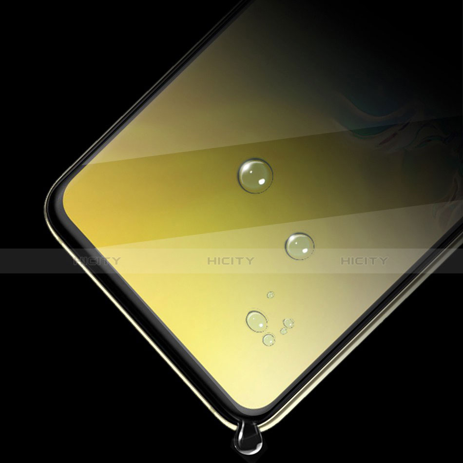 Schutzfolie Full Coverage Displayschutzfolie Panzerfolie Gehärtetes Glas Glasfolie Skins zum Aufkleben Panzerglas F03 für Samsung Galaxy S10e Schwarz