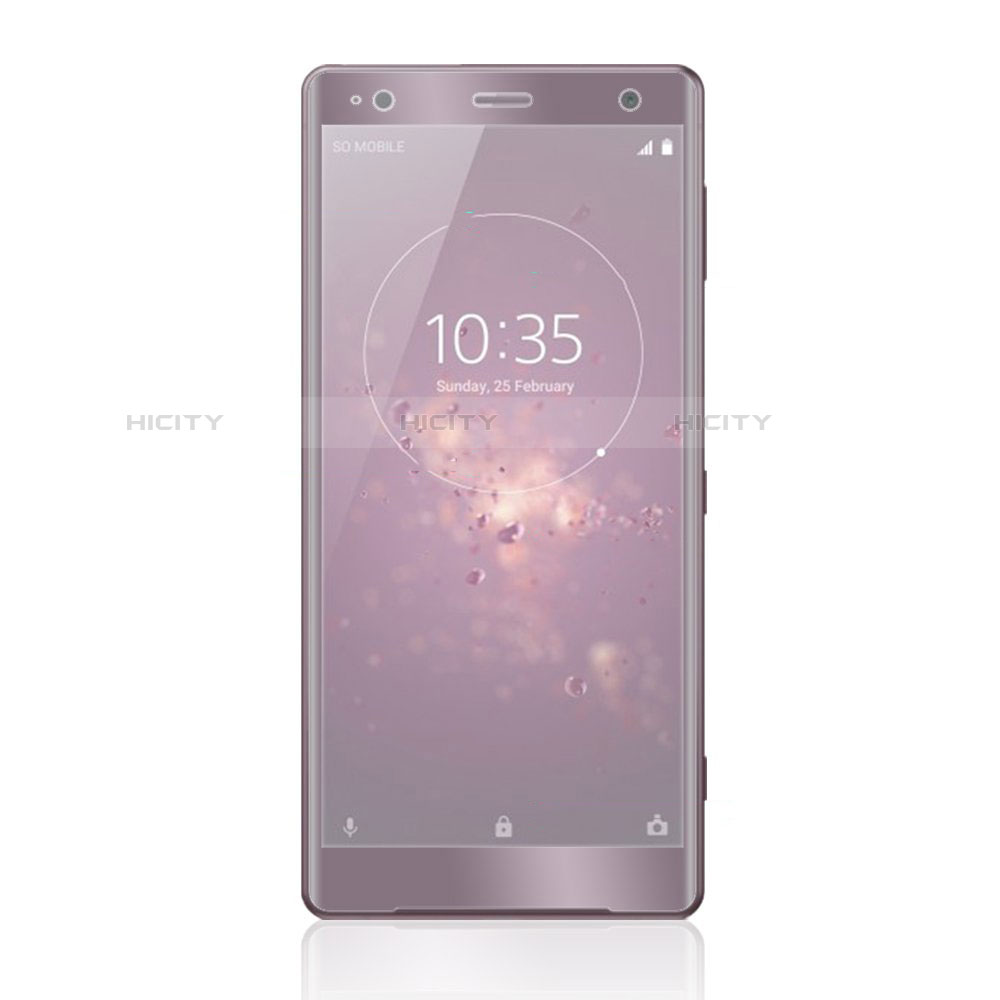 Schutzfolie Full Coverage Displayschutzfolie Panzerfolie Gehärtetes Glas Glasfolie Skins zum Aufkleben Panzerglas F03 für Sony Xperia XZ2 Premium Rosegold