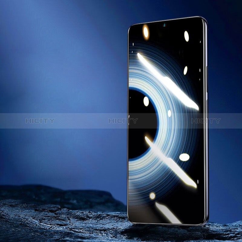 Schutzfolie Full Coverage Displayschutzfolie Panzerfolie Gehärtetes Glas Glasfolie Skins zum Aufkleben Panzerglas F03 für Xiaomi Mi 12T Pro 5G Schwarz groß