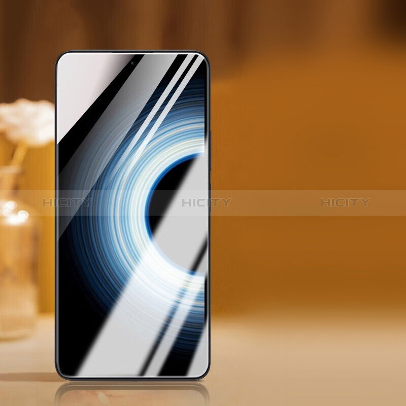 Schutzfolie Full Coverage Displayschutzfolie Panzerfolie Gehärtetes Glas Glasfolie Skins zum Aufkleben Panzerglas F03 für Xiaomi Mi 12T Pro 5G Schwarz groß