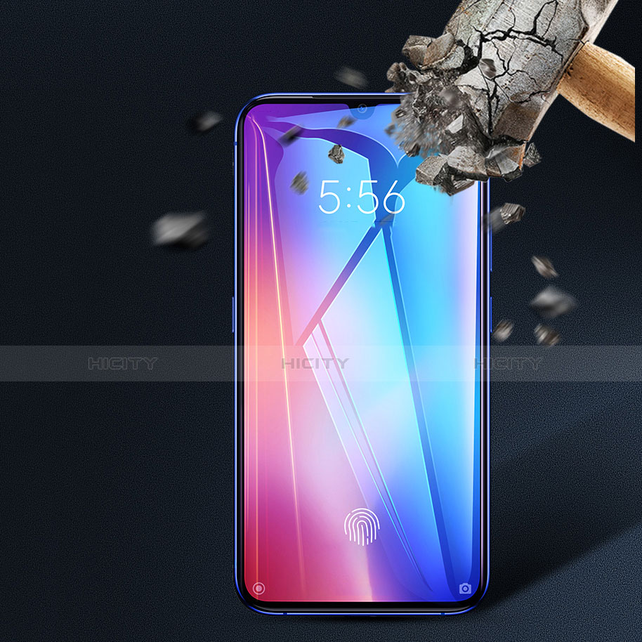 Schutzfolie Full Coverage Displayschutzfolie Panzerfolie Gehärtetes Glas Glasfolie Skins zum Aufkleben Panzerglas F03 für Xiaomi Mi 9 Lite Schwarz