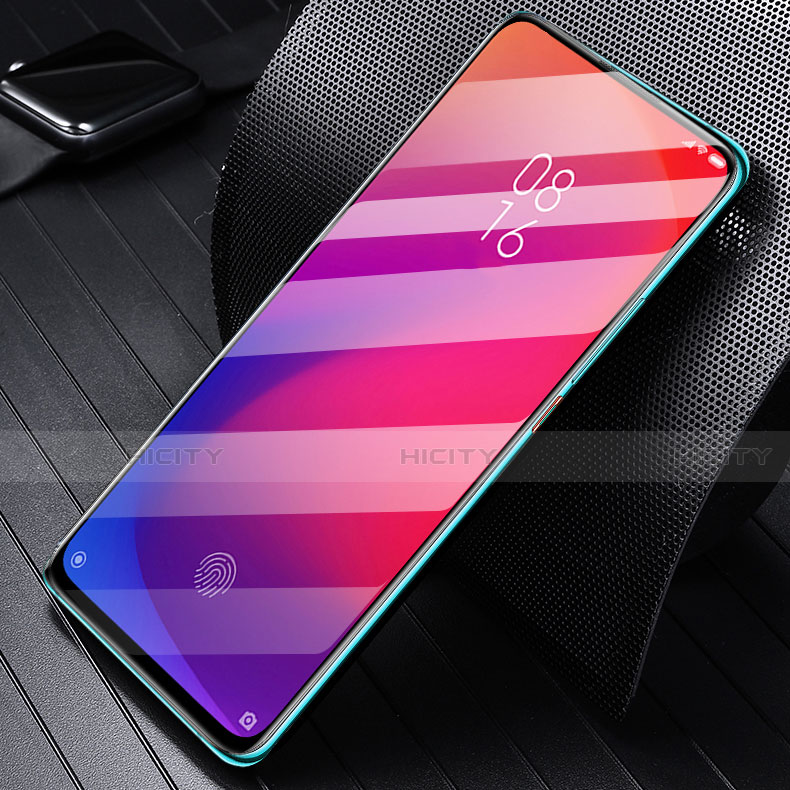 Schutzfolie Full Coverage Displayschutzfolie Panzerfolie Gehärtetes Glas Glasfolie Skins zum Aufkleben Panzerglas F03 für Xiaomi Mi 9T Pro Schwarz