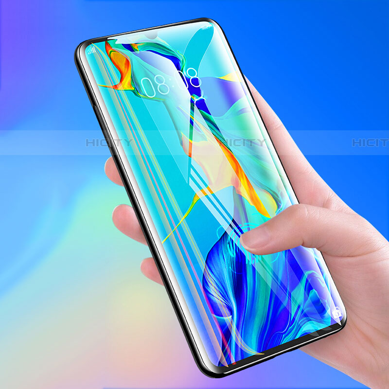 Schutzfolie Full Coverage Displayschutzfolie Panzerfolie Gehärtetes Glas Glasfolie Skins zum Aufkleben Panzerglas F03 für Xiaomi Mi Note 10 Lite Schwarz