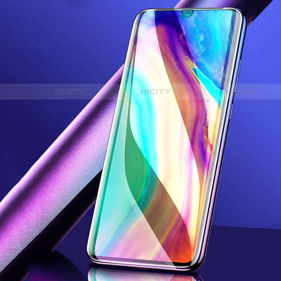 Schutzfolie Full Coverage Displayschutzfolie Panzerfolie Gehärtetes Glas Glasfolie Skins zum Aufkleben Panzerglas F03 für Xiaomi Mi Note 10 Lite Schwarz