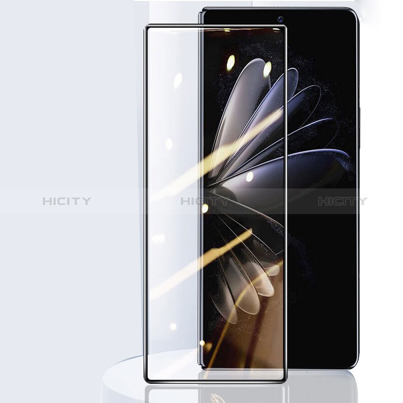 Schutzfolie Full Coverage Displayschutzfolie Panzerfolie Gehärtetes Glas Glasfolie Skins zum Aufkleben Panzerglas F03 für Xiaomi Mix Fold 2 5G Schwarz