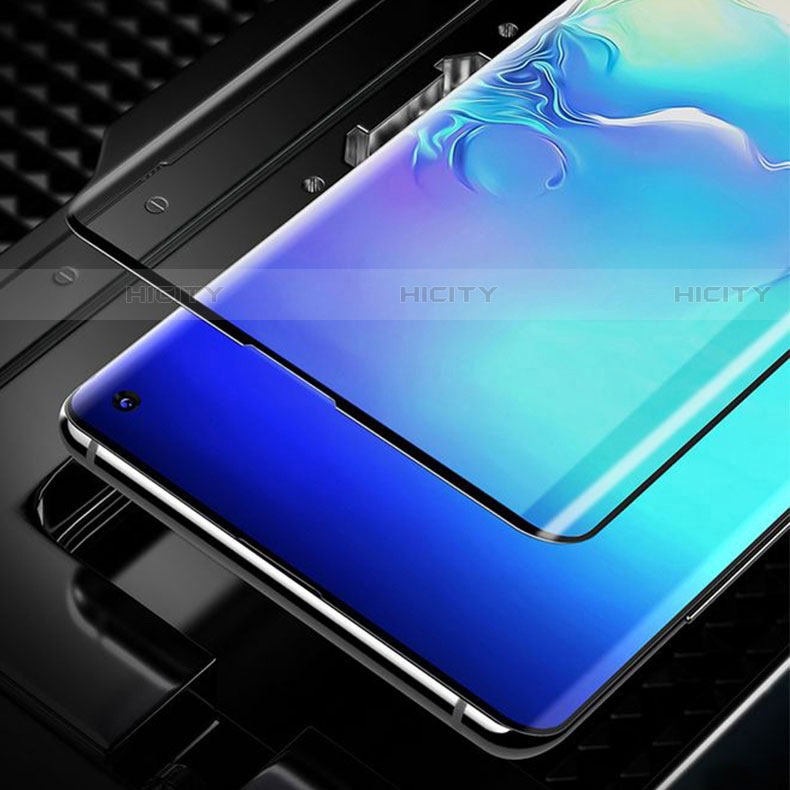 Schutzfolie Full Coverage Displayschutzfolie Panzerfolie Gehärtetes Glas Glasfolie Skins zum Aufkleben Panzerglas F04 für Huawei Honor 20 Schwarz