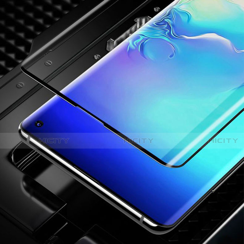 Schutzfolie Full Coverage Displayschutzfolie Panzerfolie Gehärtetes Glas Glasfolie Skins zum Aufkleben Panzerglas F04 für Huawei Honor 20S Schwarz groß