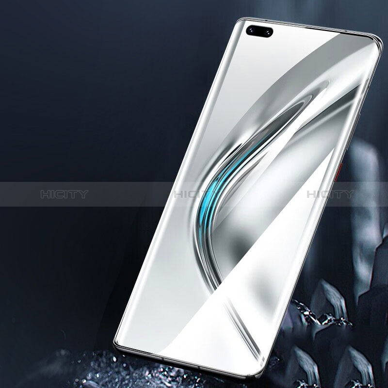 Schutzfolie Full Coverage Displayschutzfolie Panzerfolie Gehärtetes Glas Glasfolie Skins zum Aufkleben Panzerglas F04 für Huawei Honor Magic3 5G Schwarz