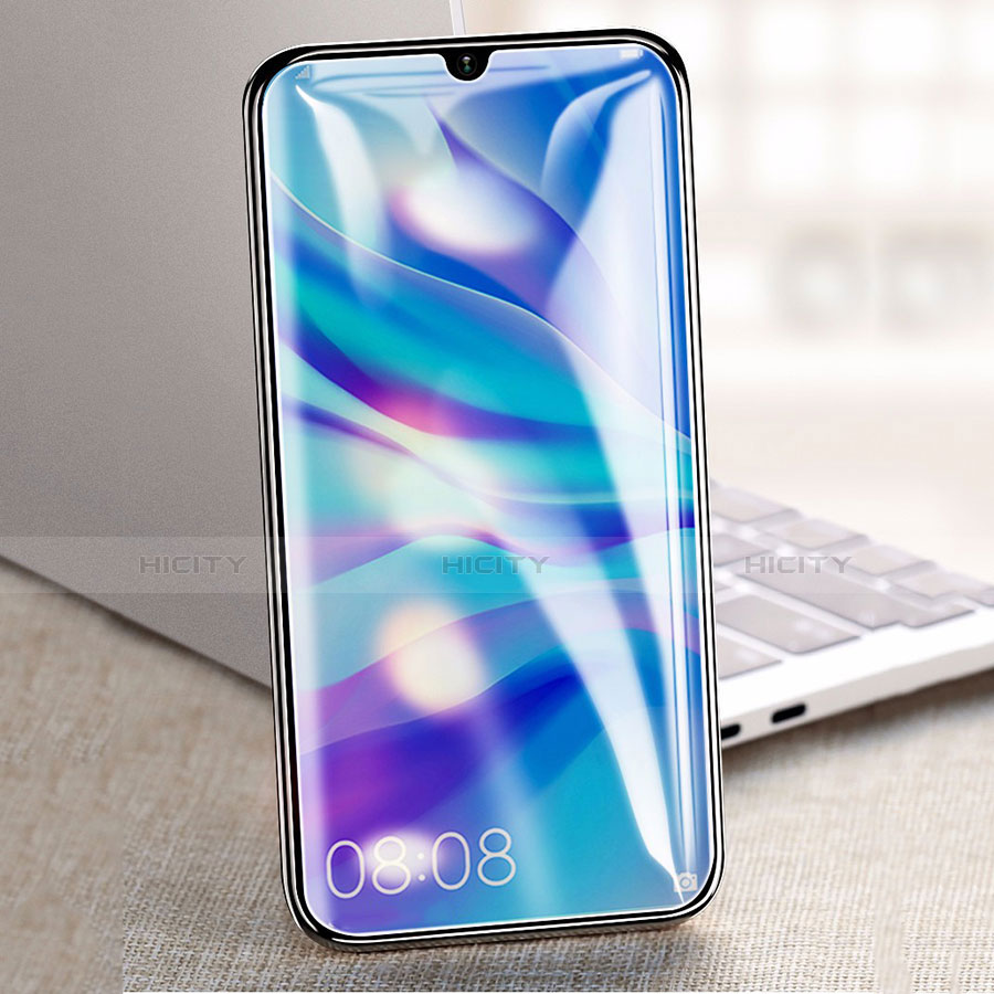 Schutzfolie Full Coverage Displayschutzfolie Panzerfolie Gehärtetes Glas Glasfolie Skins zum Aufkleben Panzerglas F04 für Huawei Nova 5 Schwarz