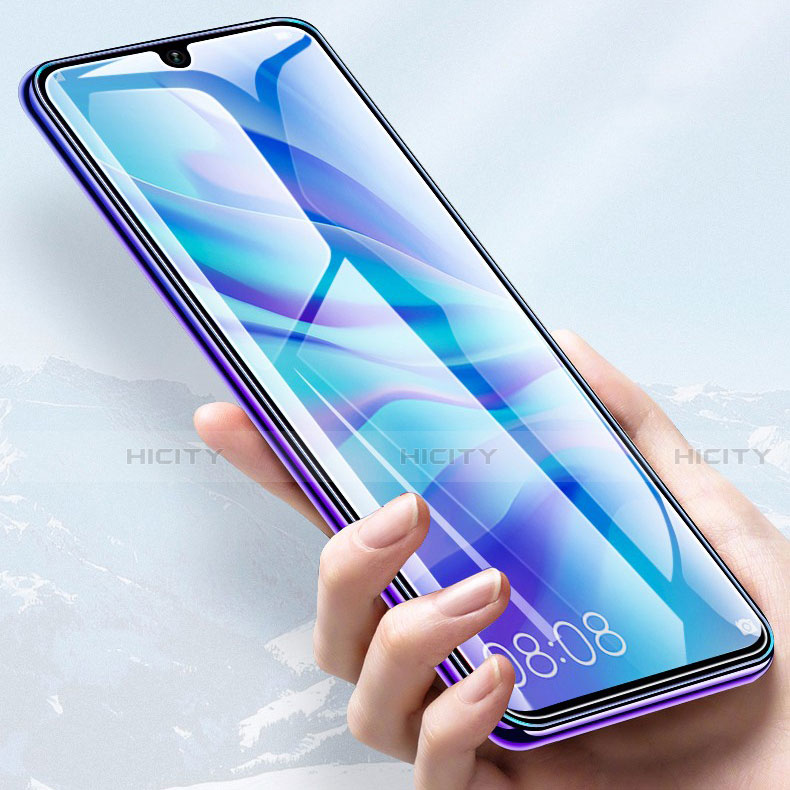 Schutzfolie Full Coverage Displayschutzfolie Panzerfolie Gehärtetes Glas Glasfolie Skins zum Aufkleben Panzerglas F04 für Huawei Nova 5 Schwarz