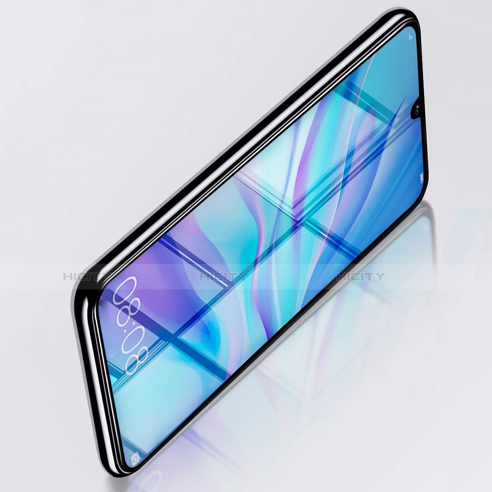 Schutzfolie Full Coverage Displayschutzfolie Panzerfolie Gehärtetes Glas Glasfolie Skins zum Aufkleben Panzerglas F04 für Huawei Nova 5 Schwarz