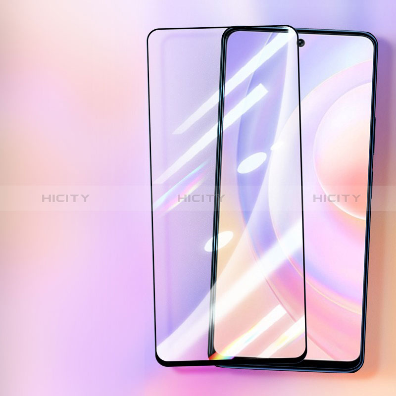 Schutzfolie Full Coverage Displayschutzfolie Panzerfolie Gehärtetes Glas Glasfolie Skins zum Aufkleben Panzerglas F04 für Huawei Nova 9 SE Schwarz