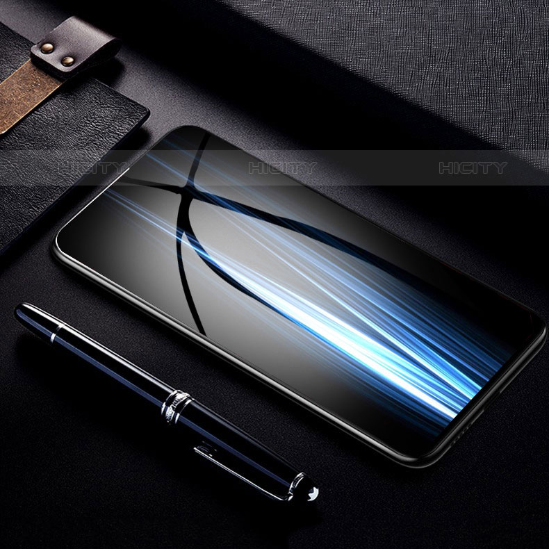 Schutzfolie Full Coverage Displayschutzfolie Panzerfolie Gehärtetes Glas Glasfolie Skins zum Aufkleben Panzerglas F04 für Oppo Reno8 Pro 5G Schwarz