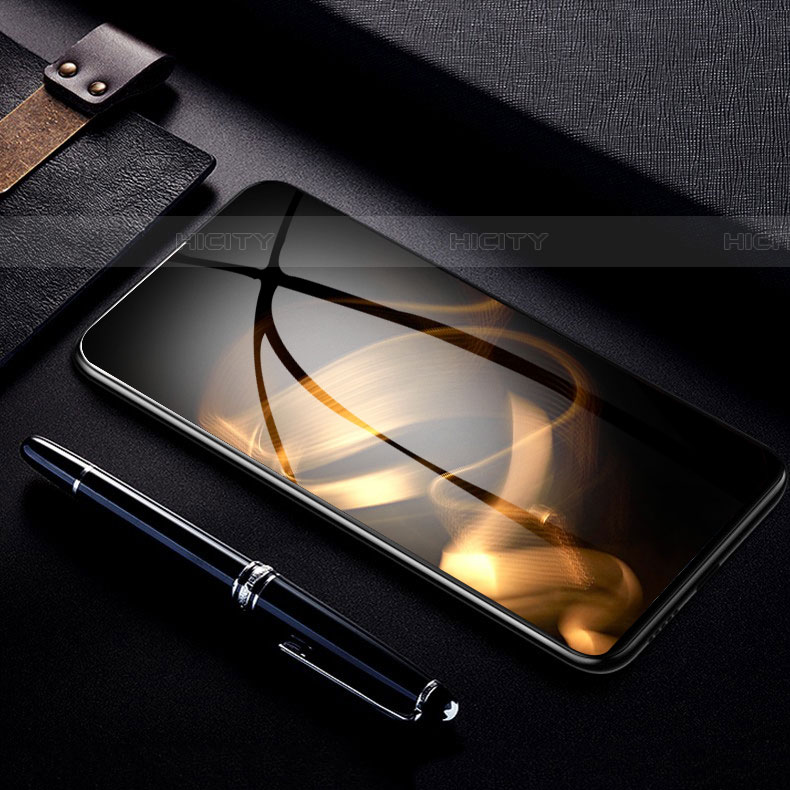 Schutzfolie Full Coverage Displayschutzfolie Panzerfolie Gehärtetes Glas Glasfolie Skins zum Aufkleben Panzerglas F04 für Samsung Galaxy A52 4G Schwarz groß