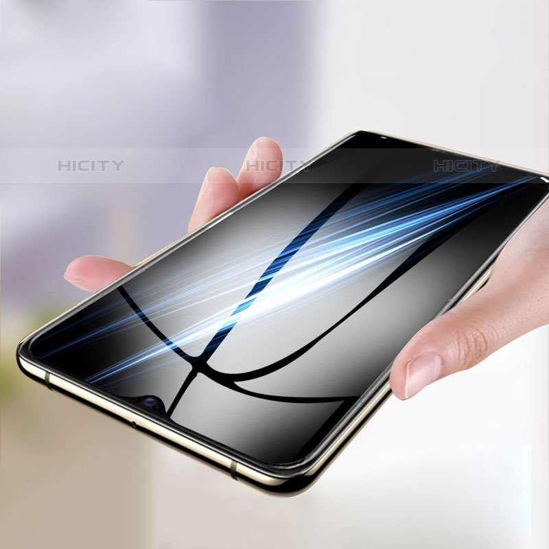 Schutzfolie Full Coverage Displayschutzfolie Panzerfolie Gehärtetes Glas Glasfolie Skins zum Aufkleben Panzerglas F04 für Vivo iQOO Z6 Lite 5G Schwarz