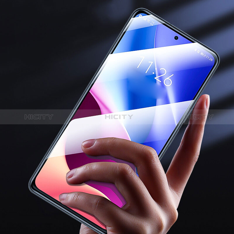 Schutzfolie Full Coverage Displayschutzfolie Panzerfolie Gehärtetes Glas Glasfolie Skins zum Aufkleben Panzerglas F04 für Xiaomi Redmi K40 Pro 5G Schwarz