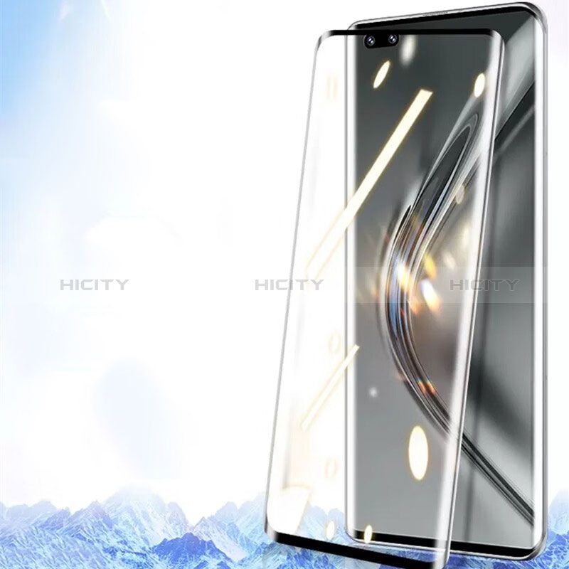 Schutzfolie Full Coverage Displayschutzfolie Panzerfolie Gehärtetes Glas Glasfolie Skins zum Aufkleben Panzerglas F05 für Huawei Honor Magic3 5G Schwarz groß