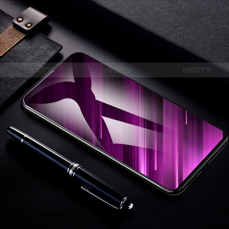 Schutzfolie Full Coverage Displayschutzfolie Panzerfolie Gehärtetes Glas Glasfolie Skins zum Aufkleben Panzerglas F05 für Samsung Galaxy A54 5G Schwarz