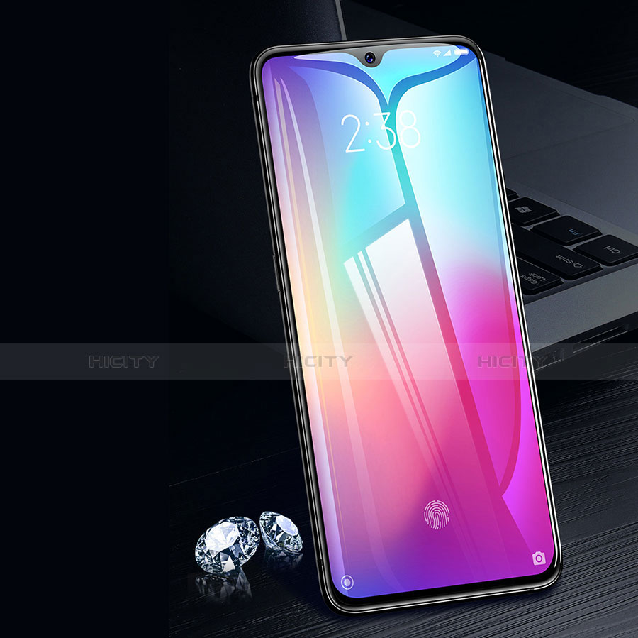 Schutzfolie Full Coverage Displayschutzfolie Panzerfolie Gehärtetes Glas Glasfolie Skins zum Aufkleben Panzerglas F05 für Xiaomi Mi 9 Lite Schwarz