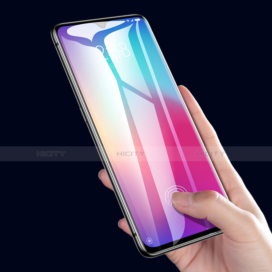 Schutzfolie Full Coverage Displayschutzfolie Panzerfolie Gehärtetes Glas Glasfolie Skins zum Aufkleben Panzerglas F05 für Xiaomi Mi 9 Lite Schwarz