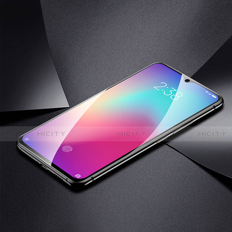 Schutzfolie Full Coverage Displayschutzfolie Panzerfolie Gehärtetes Glas Glasfolie Skins zum Aufkleben Panzerglas F05 für Xiaomi Mi 9 Lite Schwarz