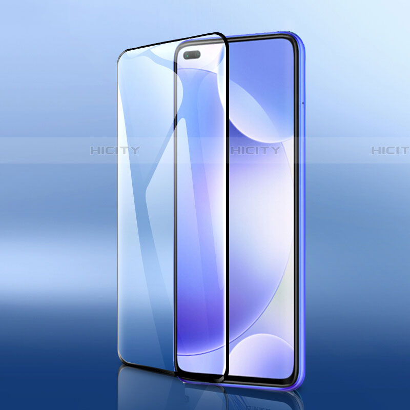 Schutzfolie Full Coverage Displayschutzfolie Panzerfolie Gehärtetes Glas Glasfolie Skins zum Aufkleben Panzerglas F05 für Xiaomi Redmi K30i 5G Schwarz