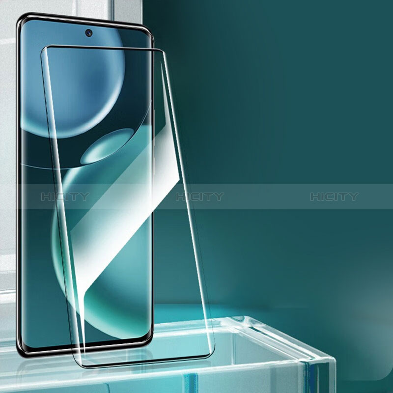 Schutzfolie Full Coverage Displayschutzfolie Panzerfolie Gehärtetes Glas Glasfolie Skins zum Aufkleben Panzerglas F06 für Huawei Nova 9 SE Schwarz