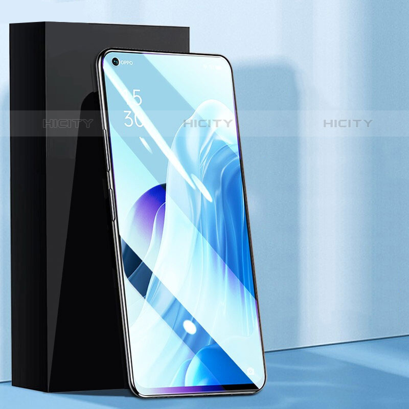 Schutzfolie Full Coverage Displayschutzfolie Panzerfolie Gehärtetes Glas Glasfolie Skins zum Aufkleben Panzerglas F06 für Oppo A11S Schwarz