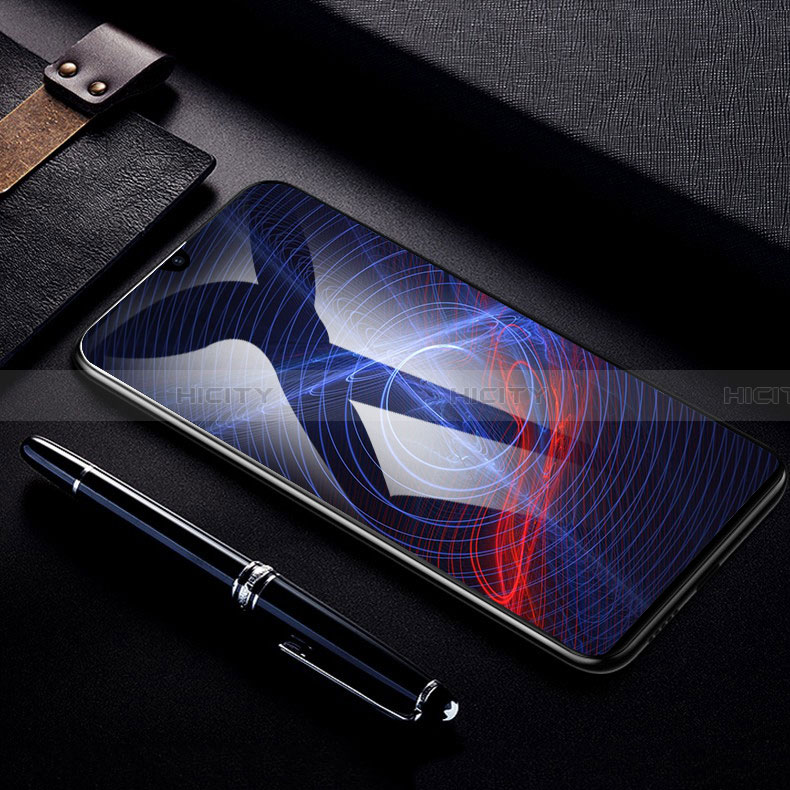 Schutzfolie Full Coverage Displayschutzfolie Panzerfolie Gehärtetes Glas Glasfolie Skins zum Aufkleben Panzerglas F06 für Samsung Galaxy A03 Core Schwarz