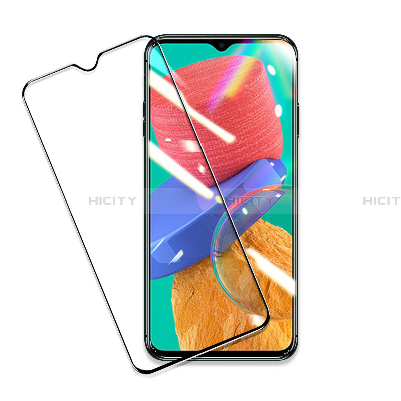 Schutzfolie Full Coverage Displayschutzfolie Panzerfolie Gehärtetes Glas Glasfolie Skins zum Aufkleben Panzerglas F06 für Samsung Galaxy A04 4G Schwarz