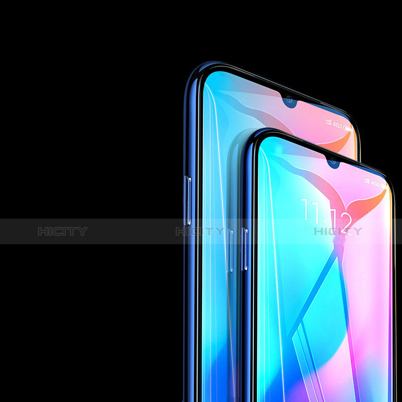 Schutzfolie Full Coverage Displayschutzfolie Panzerfolie Gehärtetes Glas Glasfolie Skins zum Aufkleben Panzerglas F06 für Xiaomi Mi 9 Schwarz