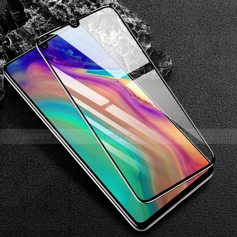 Schutzfolie Full Coverage Displayschutzfolie Panzerfolie Gehärtetes Glas Glasfolie Skins zum Aufkleben Panzerglas F07 für Huawei P30 Schwarz