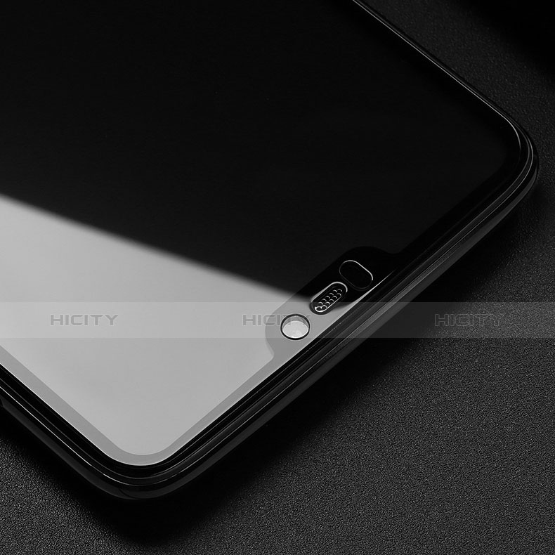 Schutzfolie Full Coverage Displayschutzfolie Panzerfolie Gehärtetes Glas Glasfolie Skins zum Aufkleben Panzerglas F07 für OnePlus 6 Schwarz