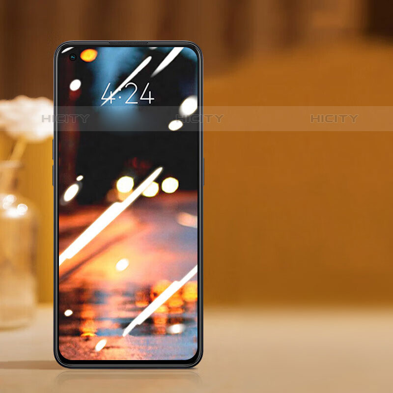 Schutzfolie Full Coverage Displayschutzfolie Panzerfolie Gehärtetes Glas Glasfolie Skins zum Aufkleben Panzerglas F07 für OnePlus Nord CE 2 Lite 5G Schwarz groß